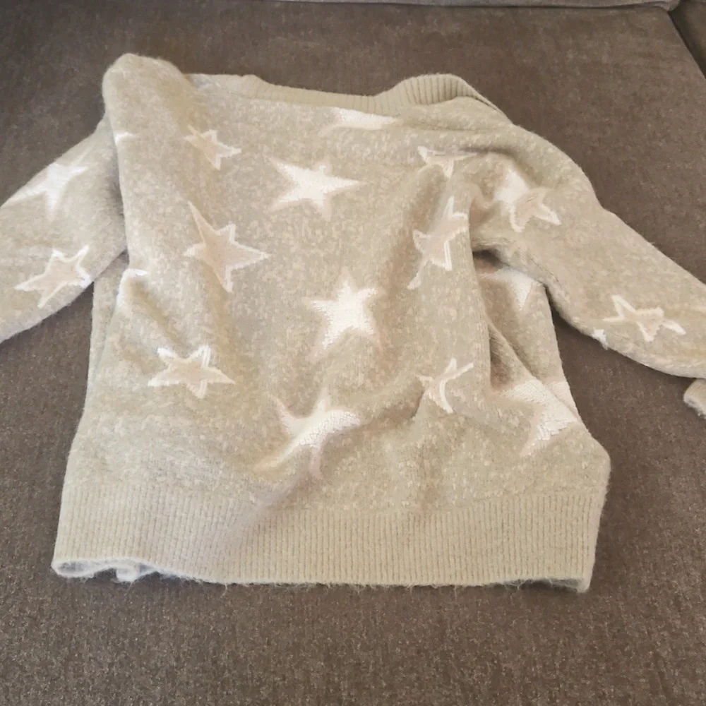 Goodnight Macaroon Tan Star Cardigan
